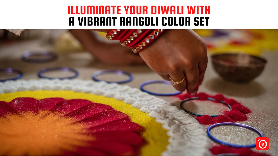 Illuminate Your Diwali with a Vibrant Rangoli Color Set