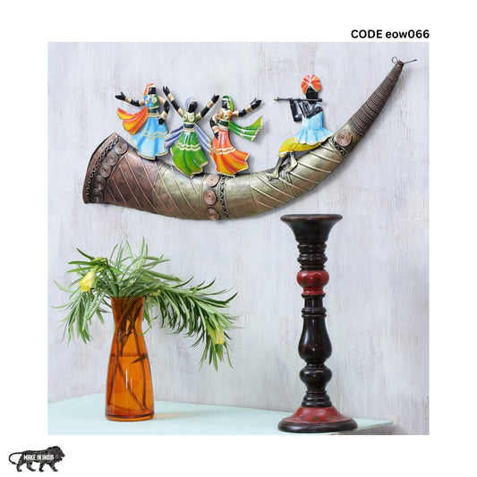 Metal Wall Art Dancing Darbar Decor