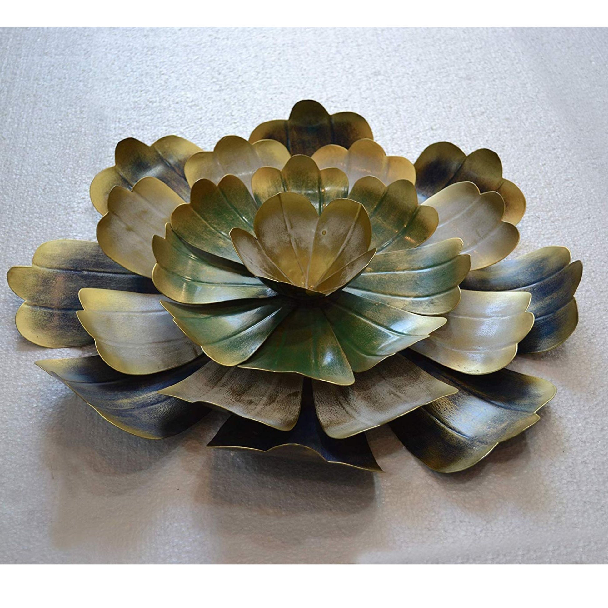 Metal Wall Art Marigold Flower 