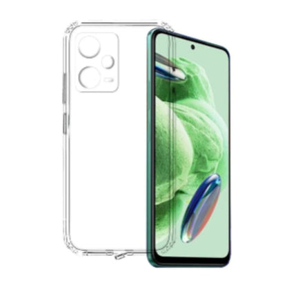 Mobile Back Cover for Mi Redmi Note 12 5G ( Flexible | Silicone | Transparent )