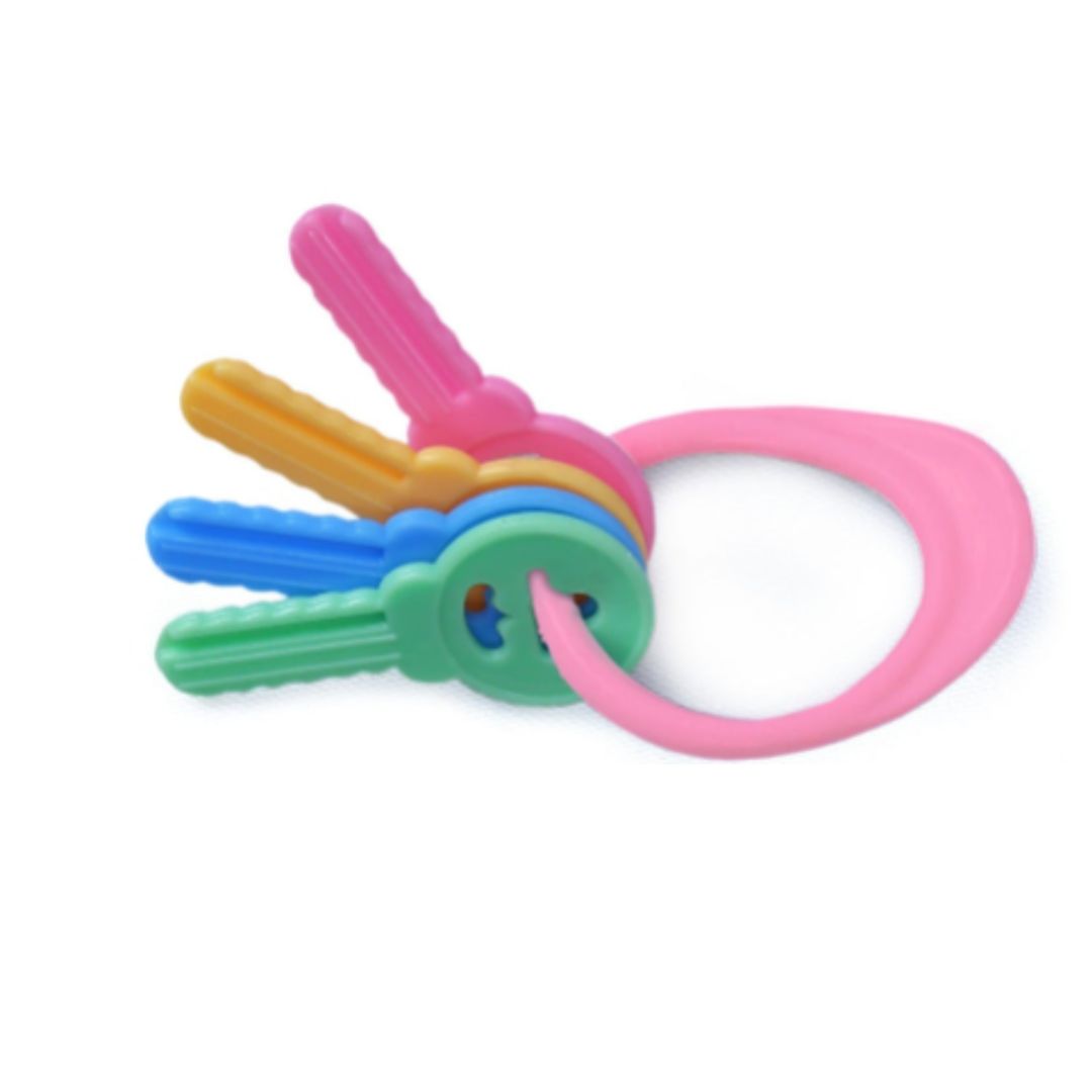 Key Teething Toys for Baby, Teethers For Boy and Girls( Multicolor)