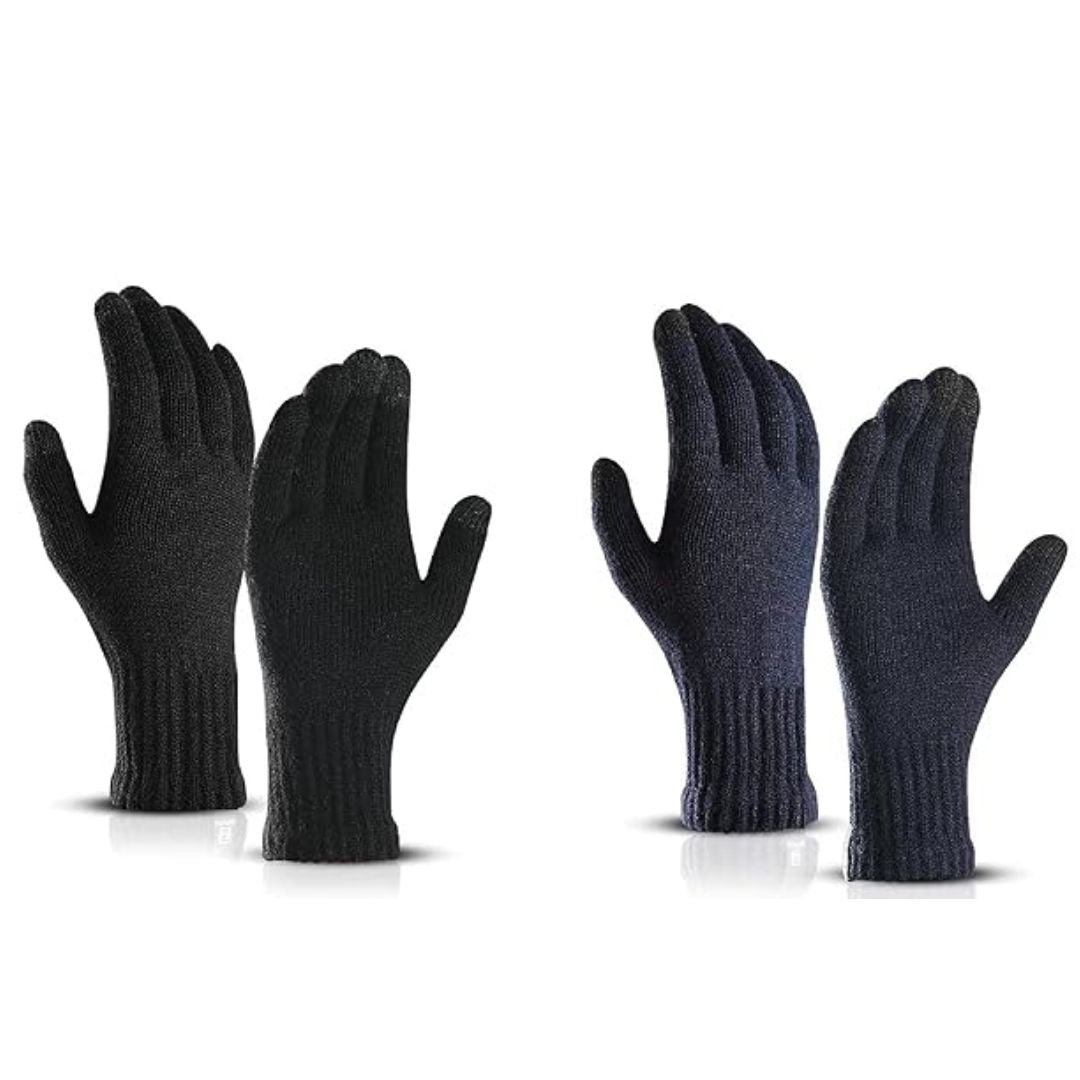 Woolen Gloves for Heavy Winter | Winter Woolen gloves for Men and Women, Colour May Vary