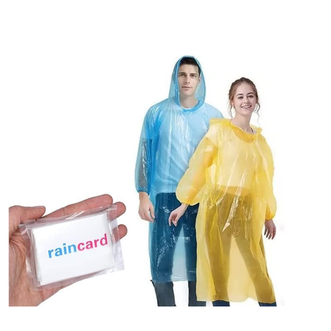  Disposable Rain Card For Emergency Use