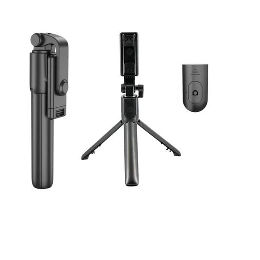 Bluetooth Selfie Stick, 3-in-1 Multifunctional Selfie Stick Tripod Stand & Mobile Stand