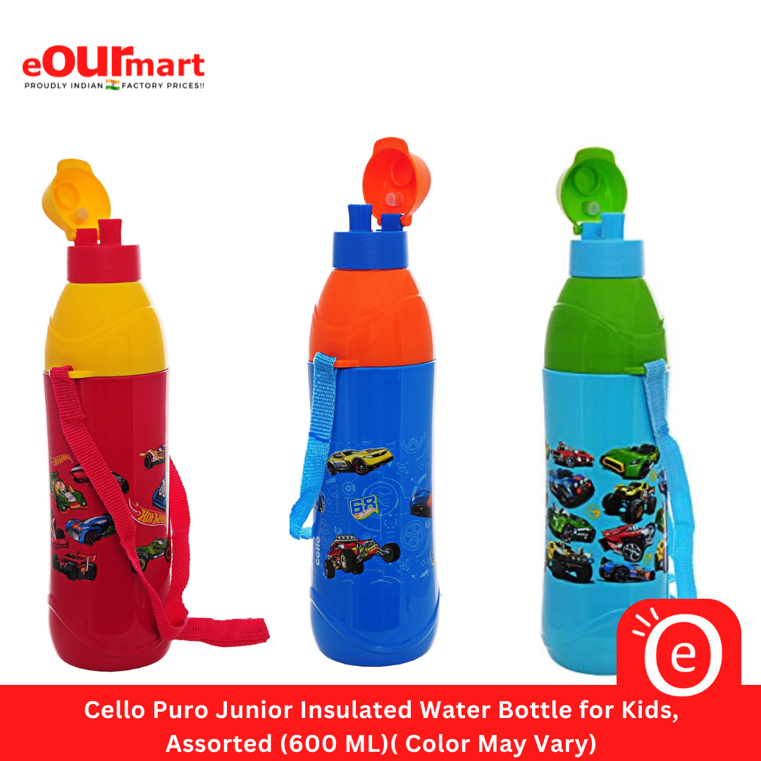 Cello Puro Junior Insulated Water Bottle for Kids