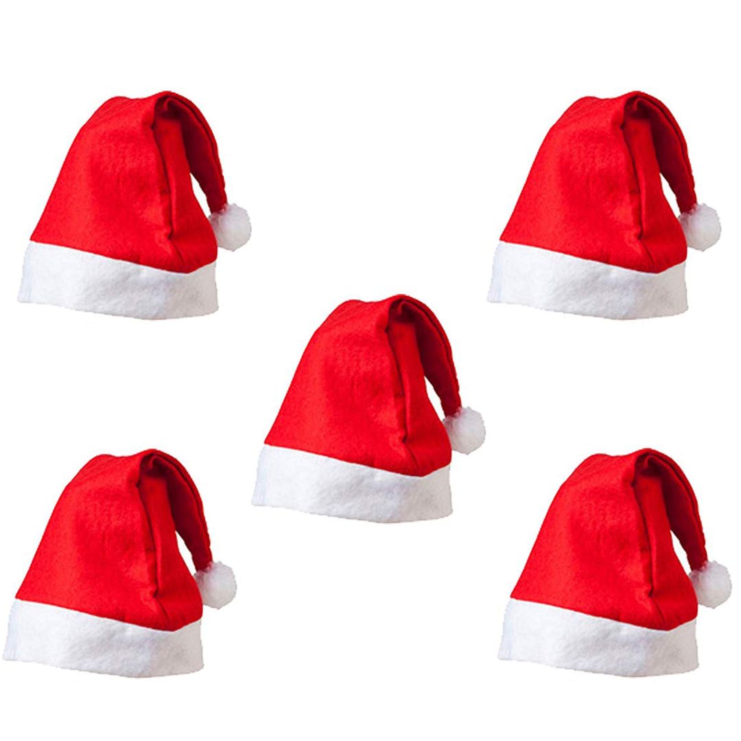 Christmas Caps | Santa Caps | Santa Claus Caps for Adults or Kids | Merry Christmas Cap for Christmas