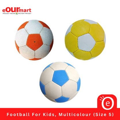 Football For Kids, Multicolour (Size 5)