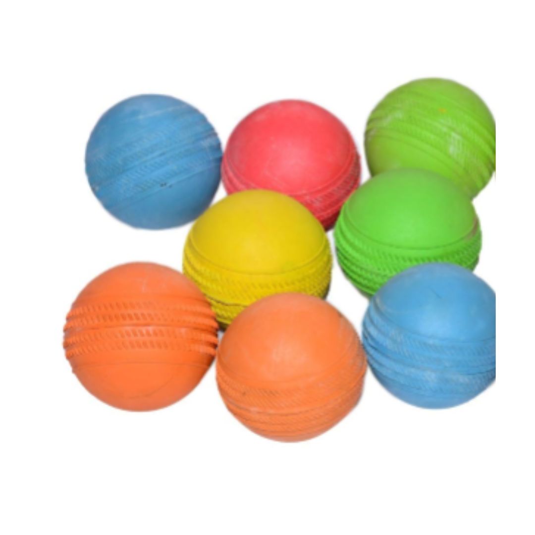 Cricket Rubber Balls for kids , Multicolor