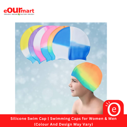 Silicone Swim Cap | Swimming Caps for Women & Men