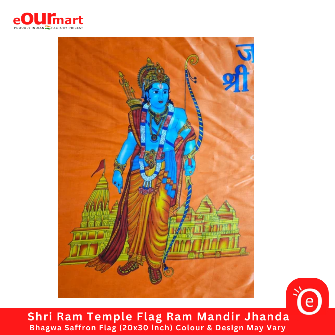 Shri Ram Temple Flag Ram Mandir Jhanda