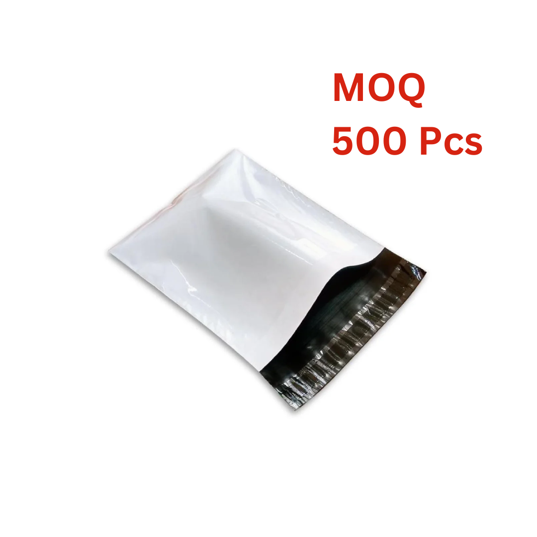 Tamper Proof Courier Bags, 8x10 Inch, Shipping Bags with Pocket At Factory Price, MOQ 500 Pcs