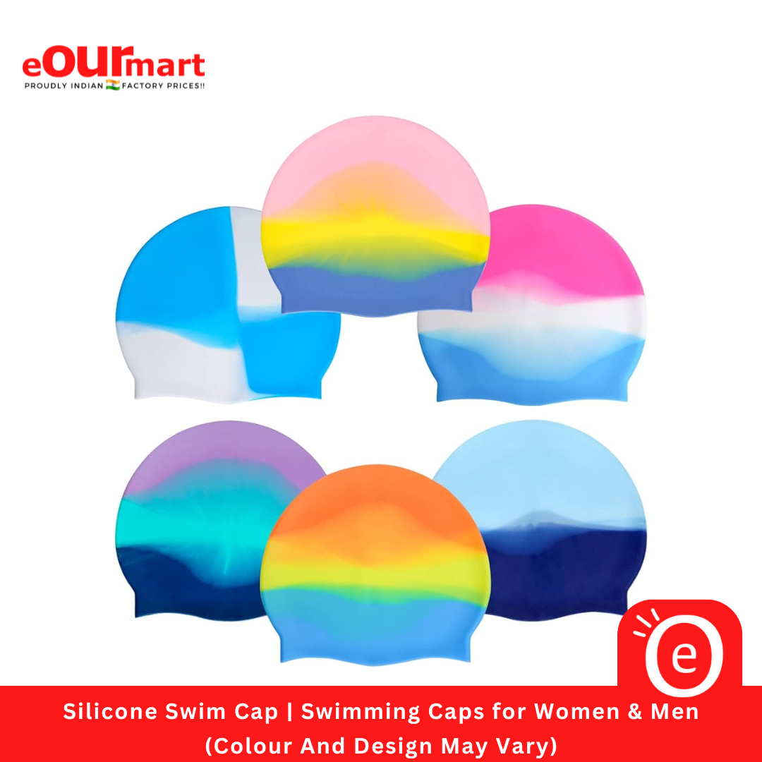 Silicone Swim Cap | Swimming Caps for Women & Men