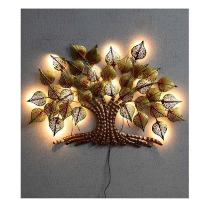 Metal Wall Art Led Tree