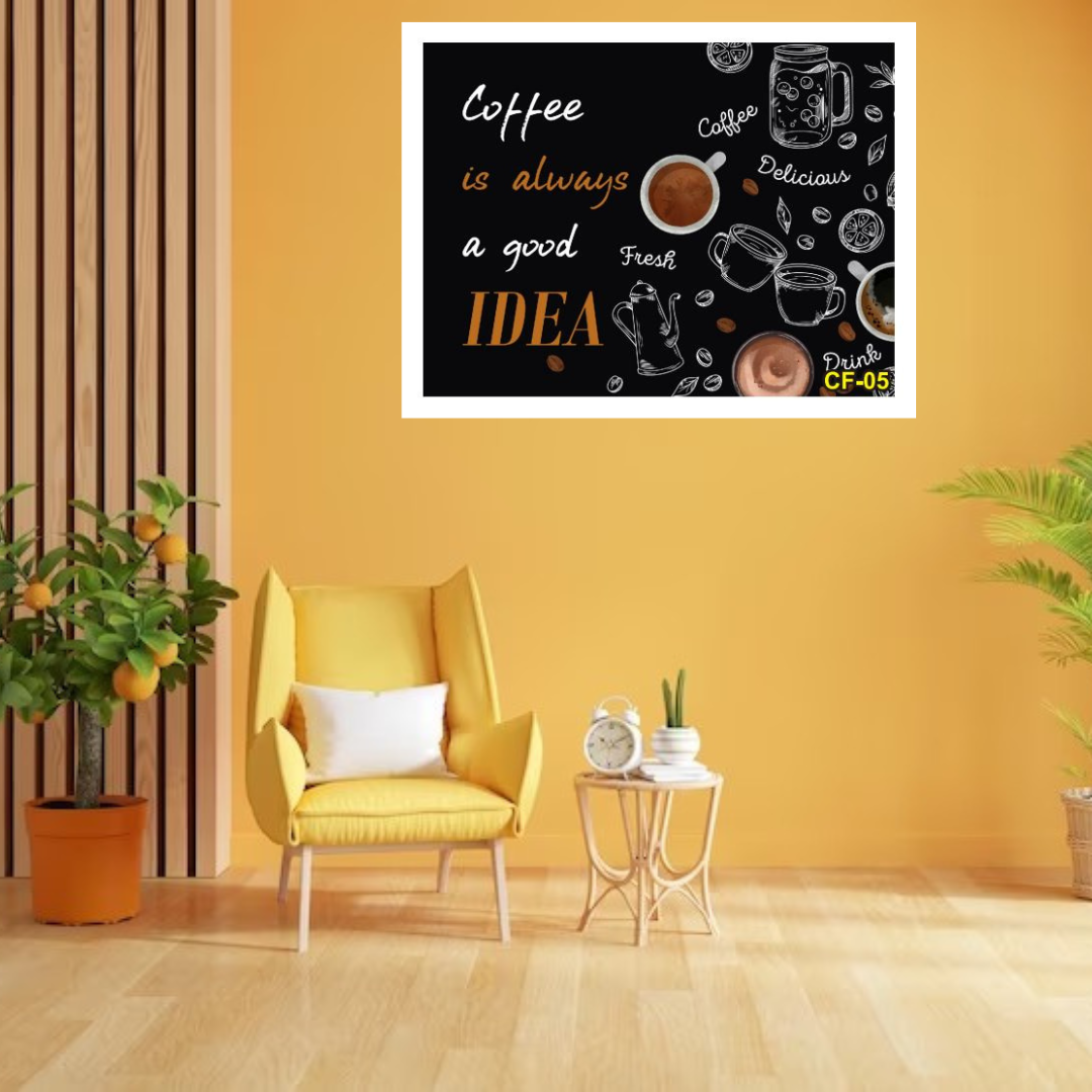 Coffee Quote Wall Decor