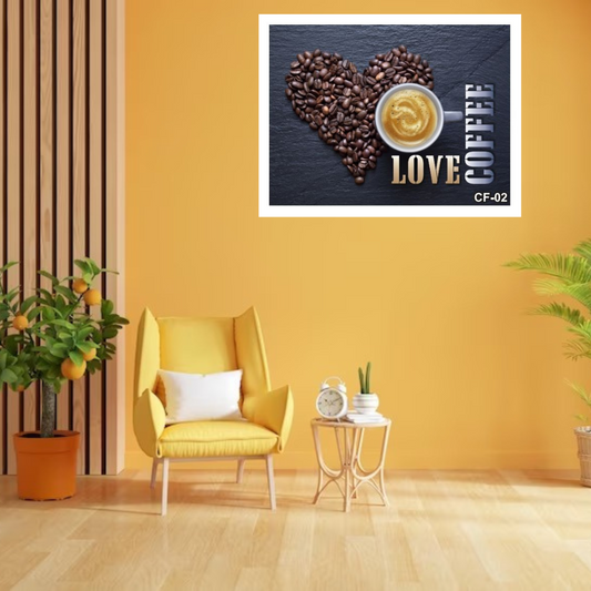 Coffee Lover Quote Wall Art