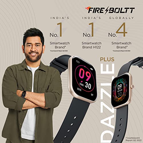 Fire Boltt Dazzle Plus Smartwatch🔥1.83- HD LCD Screen | Heart Rate |  SPO2🔥Features | Price - YouTube