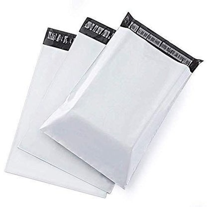 Courier Bags/Envelopes/Pouches/Cover 14X10 inches+ 2inch Flap  Pack of 50 Tamper Proof Plastic Polybags for Shipping/Packing (With POD)